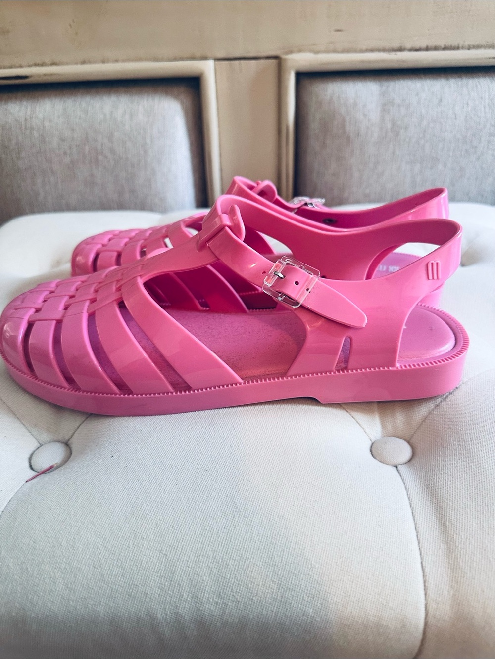 Melissa Possession Jelly Sandals with Adjustable Ankle Strap - Picture 5 of 7